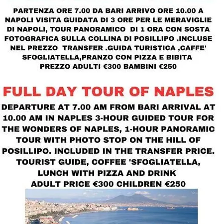 Appartement Eclettico/lungomare E Centro Storico Bari